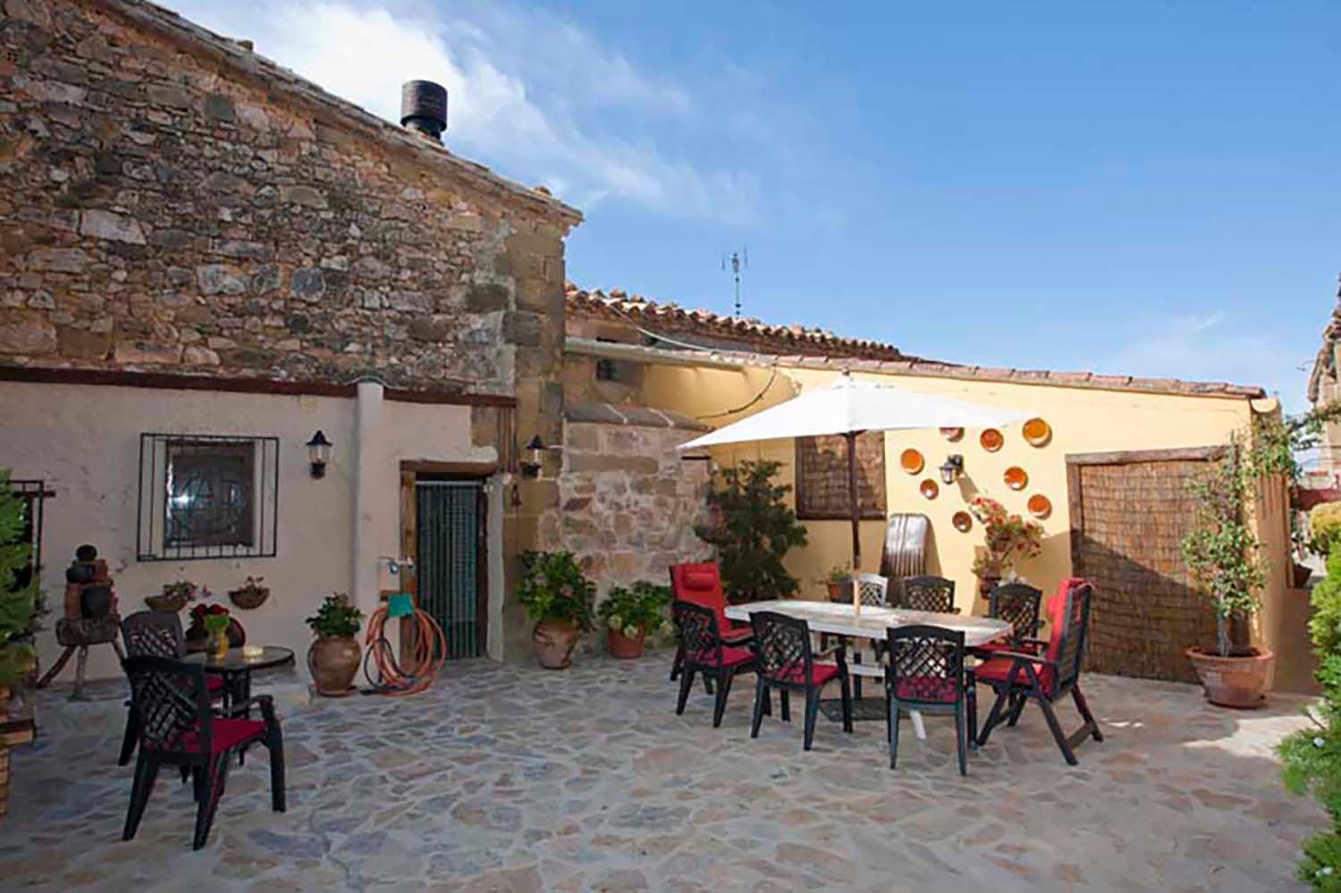 Casa Calvo Sxvi Villa Santa Eulalia la Mayor Exteriör bild